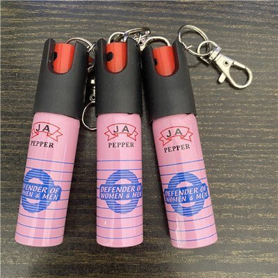 JA粉色女子防身喷雾
